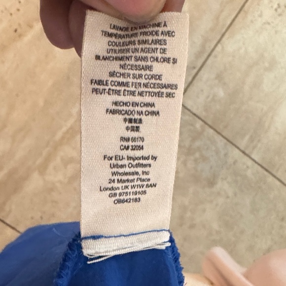 FREE PEOPLE simply extreme maxi blue dress with pockets size XS. - Picture 7 of 8